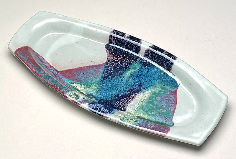 Cheese Plate in Sapphire