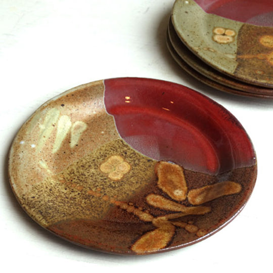 Cocktail Plate in Chatauqua Glaze