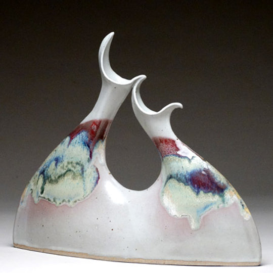 Teardrop Vase in Springtime Glaze