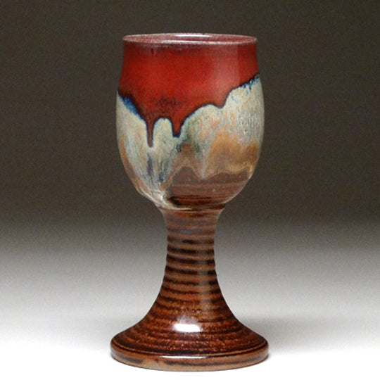 Goblet in Autumn Glaze