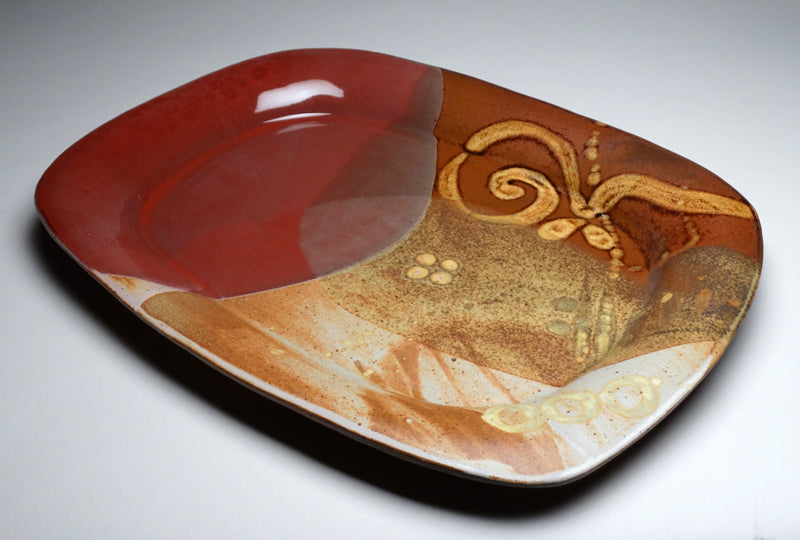 Large Serving Platter in Chautauqua Glaze