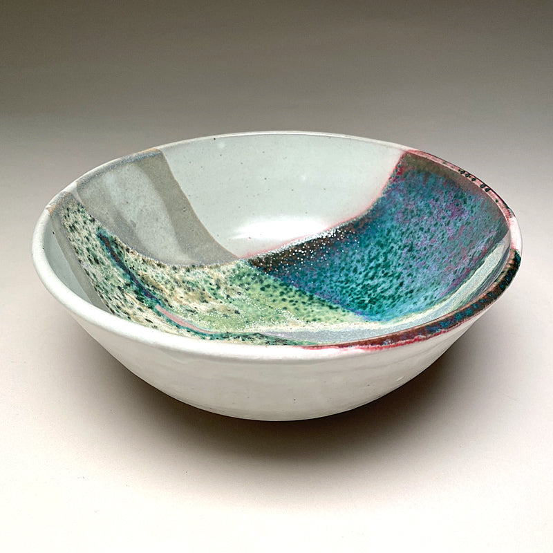 Medium Serving Bowl in Springtime