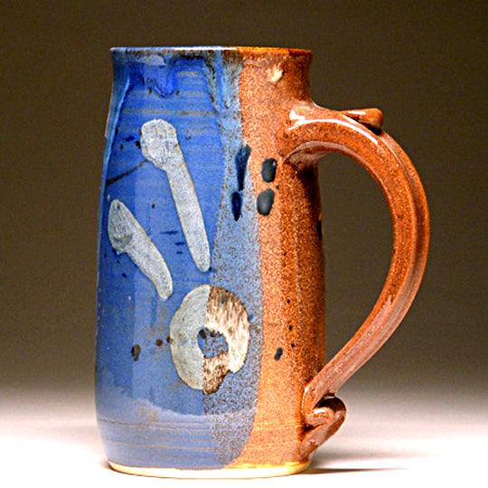 Large Mug in Multi Glaze