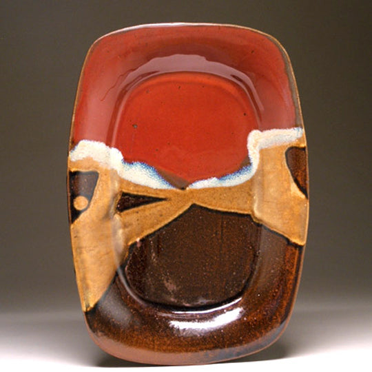 Medium Serving Platter in Autumn Glaze