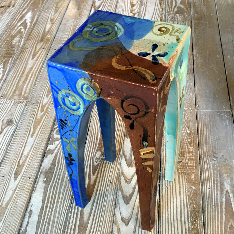 Ceramic End Table