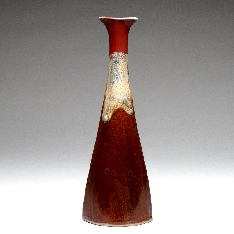 Bud Vase in Autumn Glaze