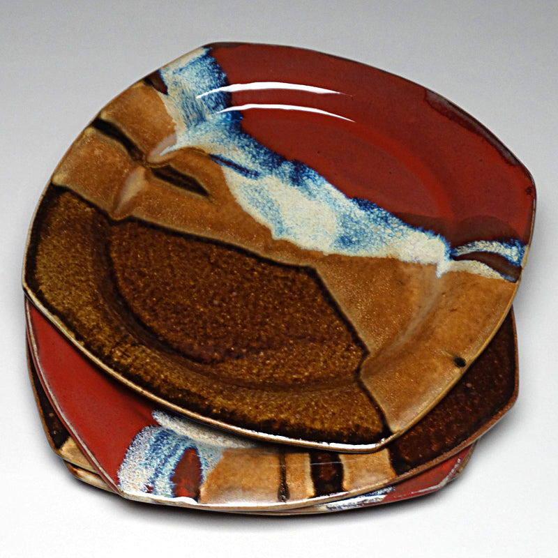 Salad Plate in Autumn Glaze