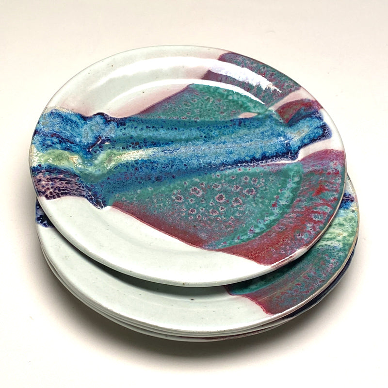 Salad Plate in Sapphire Glaze